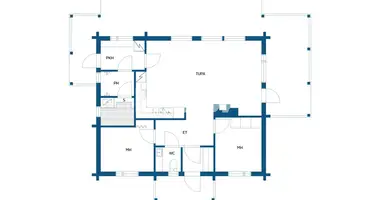 Villa 2 bedrooms in Ilomantsi, Finland