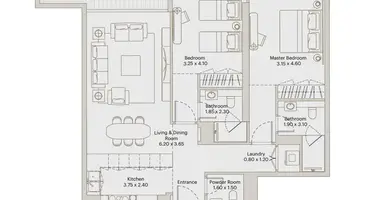 2 bedroom apartment in Dubai, United Arab Emirates
