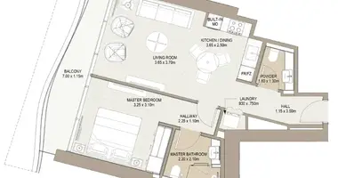 1 bedroom apartment in Dubai, United Arab Emirates