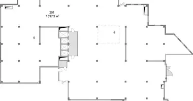 Pomieszczenie biurowe 1 537 m² w Moskwa, Rosja