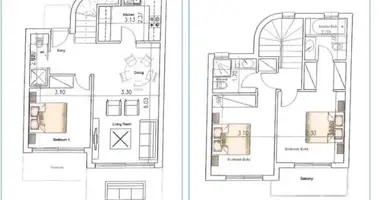 Wohnung 6 Schlafzimmer in Tala, Zypern