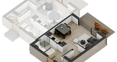 3 room apartment in Białystok County, Poland