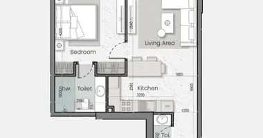 1 bedroom apartment in Dubai, United Arab Emirates