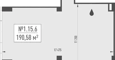 Büro 191 m² in Moskau, Russland