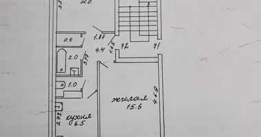 2 room apartment in Vawkavysk, Belarus