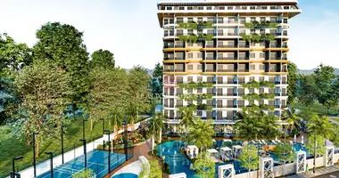Mieszkanie 1 pokój w Alanya, Turcja