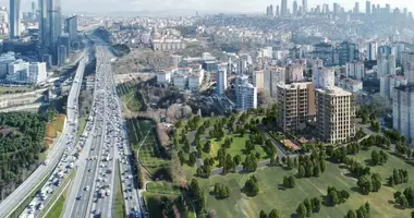 Mieszkanie 3 pokoi w Kagithane, Turcja