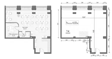 Büro 79 m² in Moskau, Russland