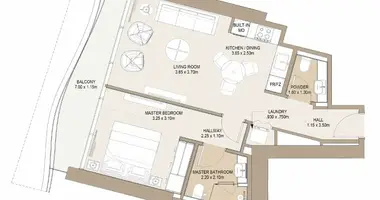1 bedroom apartment in Dubai, United Arab Emirates