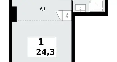 Appartement 1 chambre dans Kommunarka, Russie