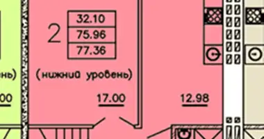 Wohnung 3 zimmer in Odessa, Ukraine