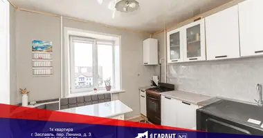 Wohnung 1 zimmer in Saslauje, Belarus