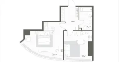 1 room apartment in Russia