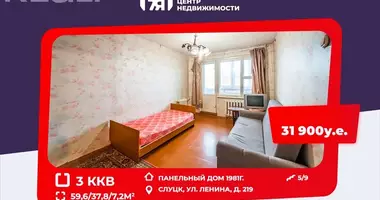 Apartamento 3 habitaciones en Slutsk District, Bielorrusia