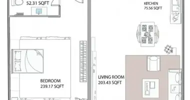 Wohnung 1 Schlafzimmer in Adschman, Vereinigte Arabische Emirate