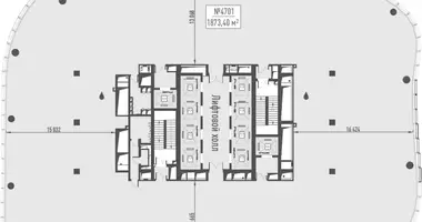 Bureau 1 873 m² dans Moscou, Russie