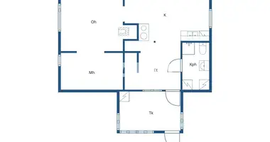 Дом 2 комнаты в Tolkkinen, Финляндия