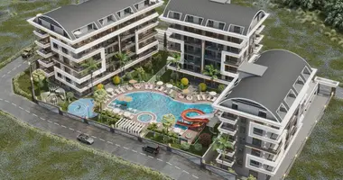 Квартира 2 комнаты в Оба, Турция