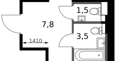 Apartamento 2 habitaciones en Leninsky District, Rusia