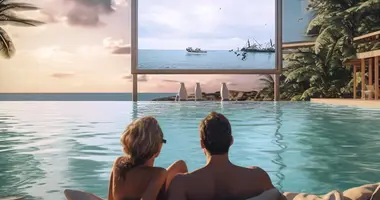 Willa 3 pokoi w Candidasa, Indonezja