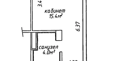 Propiedad comercial 19 m² en Minsk, Belarús