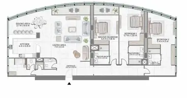 3 bedroom apartment in Dubai, United Arab Emirates