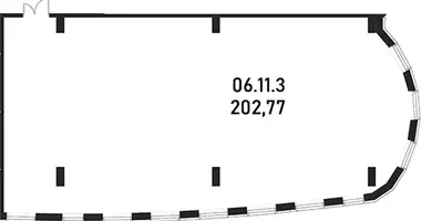 Oficina 203 m² en Moscú, Rusia