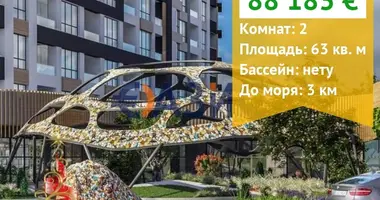 Mieszkanie 2 pokoi w Burgas, Bułgaria