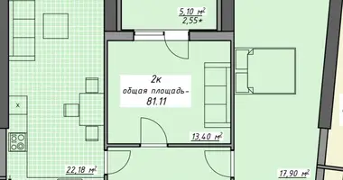 Apartamento 3 habitaciones en Odesa, Ucrania
