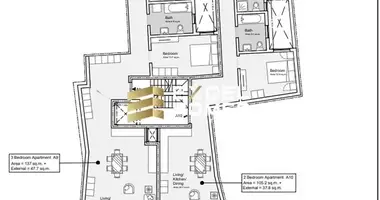 Appartement 3 chambres dans Balzan, Malte