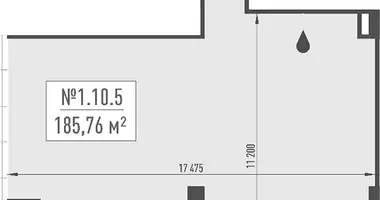 Office 186 m² in Moscow, Russia