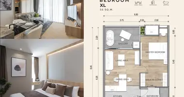1 bedroom apartment in Karon, Thailand
