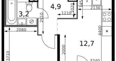 Appartement 1 chambre dans Leninsky District, Russie