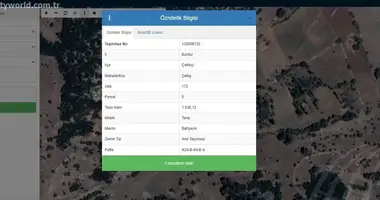 Участок земли в Cebis, Турция