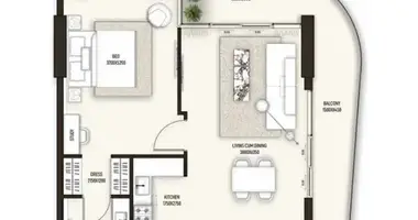 1 bedroom apartment in Dubai, United Arab Emirates