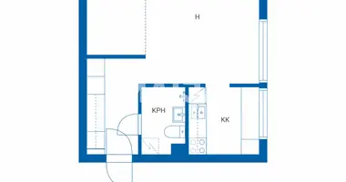 Appartement 1 chambre dans Hamari, Finlande
