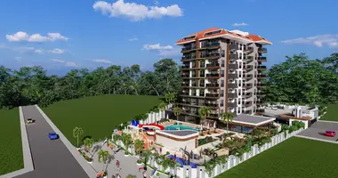 Wohnung 2 zimmer in Alanya, Türkei