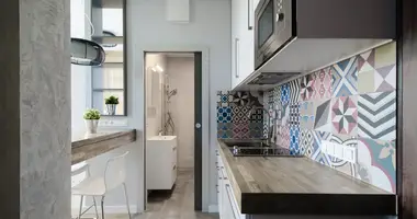 Estudio 1 habitación en Varsovia, Polonia