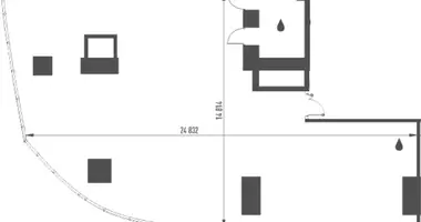 Oficina 269 m² en Moscú, Rusia