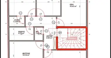 Квартира 4 комнаты в Odunpazari, Турция
