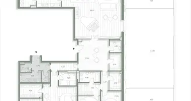 Квартира 3 комнаты в Москва, Россия