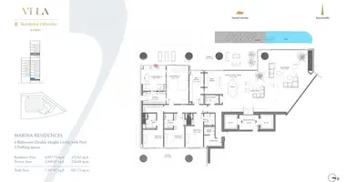 Квартира 4 комнаты в Дубай, ОАЭ