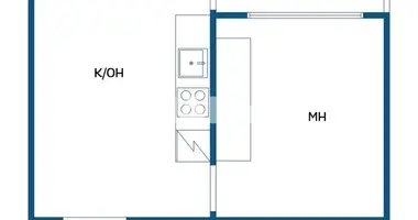 1 bedroom apartment in Helsinki sub-region, Finland