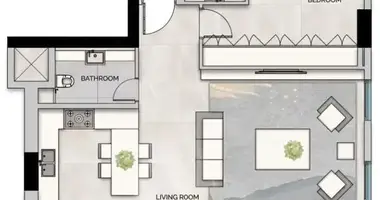 Appartement 1 chambre dans Ajman, Émirats arabes unis
