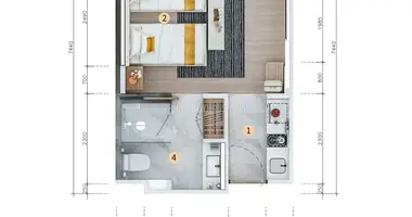 Wohnung in Rawai, Thailand