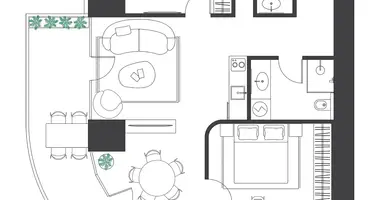 Wohnung 3 zimmer in Batumi, Georgien