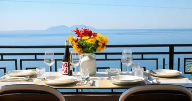 Holiday Villa With Sea View And Private Garden For Daily Rent In Vlora, Albanian Riviera in Bashkia Vlore, Albania