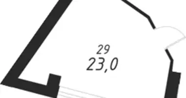 Office 23 m² in Moscow, Russia