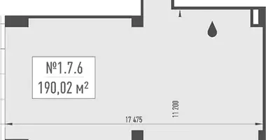Office 190 m² in Moscow, Russia