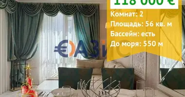 Apartamento 2 habitaciones en Nesebar, Bulgaria